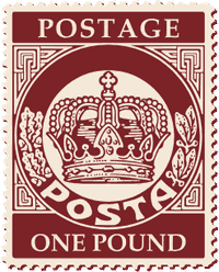 Vintage postage stamp
